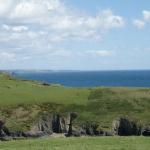 A view eastward from Stradbally Cove